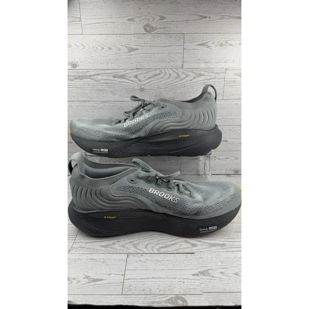 Brooks Adrenaline Gts 25 1104544E044 Gray 12.5 4E Men Sneaker Running Shoes #550
